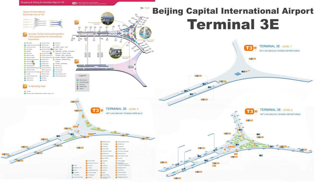 Пекинг терминал 3 мапи