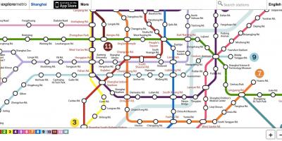 Истраживање Пекинг метро карта 